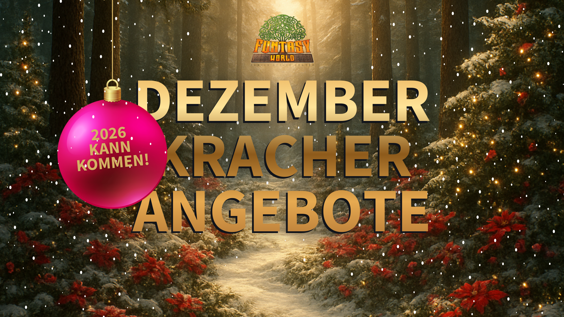 Die Dezember Kracher Angebote jetzt buchbar für 2026.