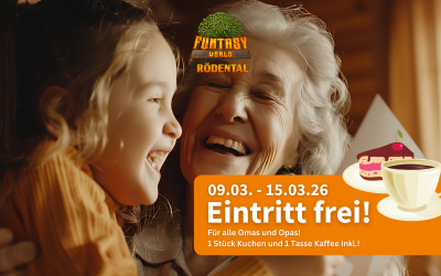 Oma und Opa zahlen keinen Eintritt!