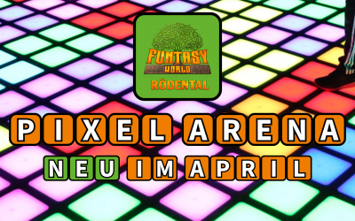 Neu im April – die interaktive Pixel Arena