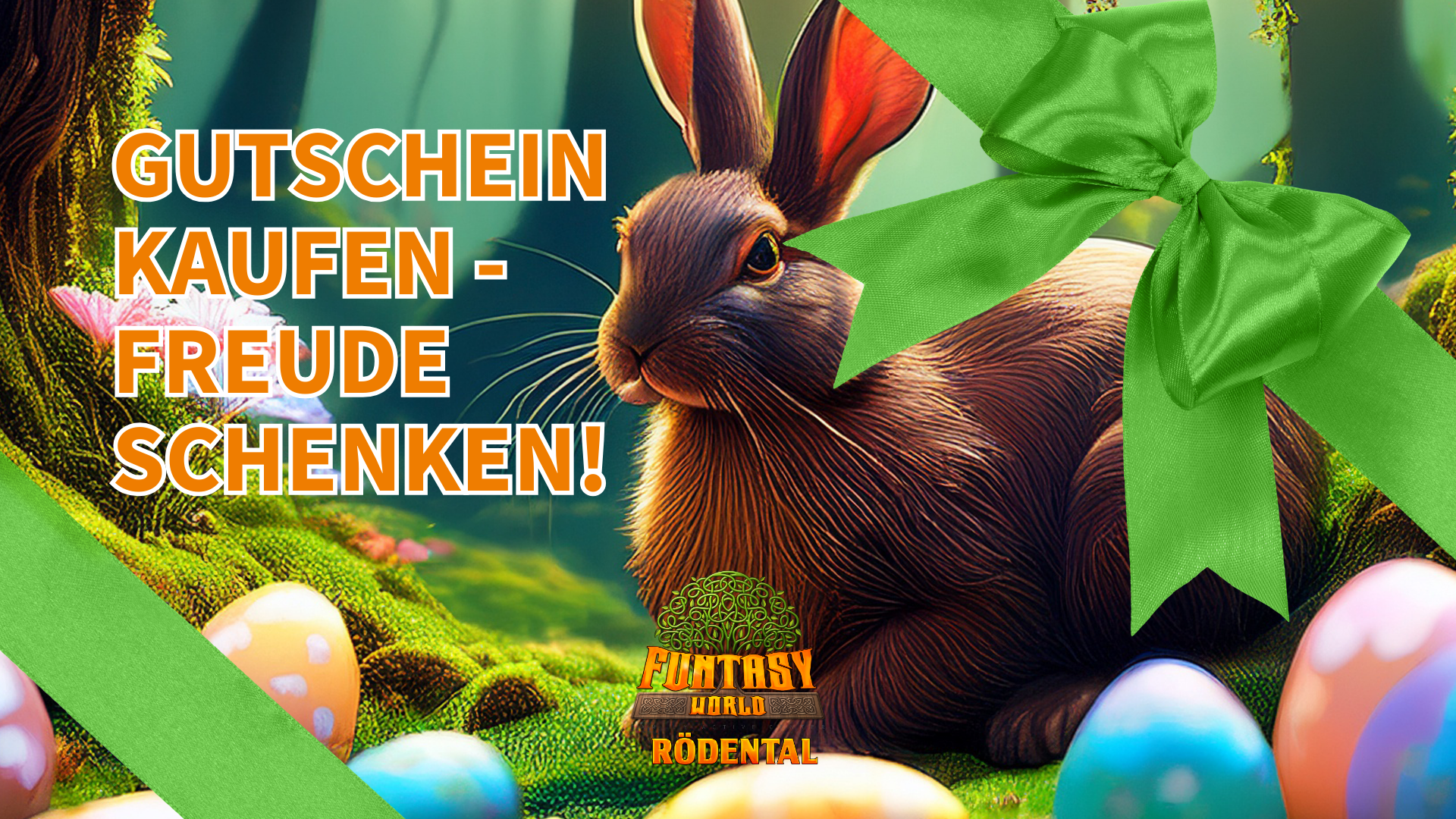 Gutschein zu Ostern verschenken Zu Ostern einen Gutschein verschenken und eine Fraude machen