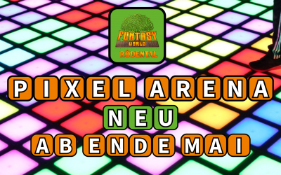 Neu ab Ende Mai – die interaktive Pixel Arena