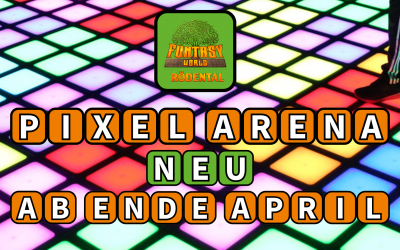 Neu ab Ende April – die interaktive Pixel Arena