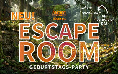 Unser neuer Escape Room erwartet dich und deine Freunde!
