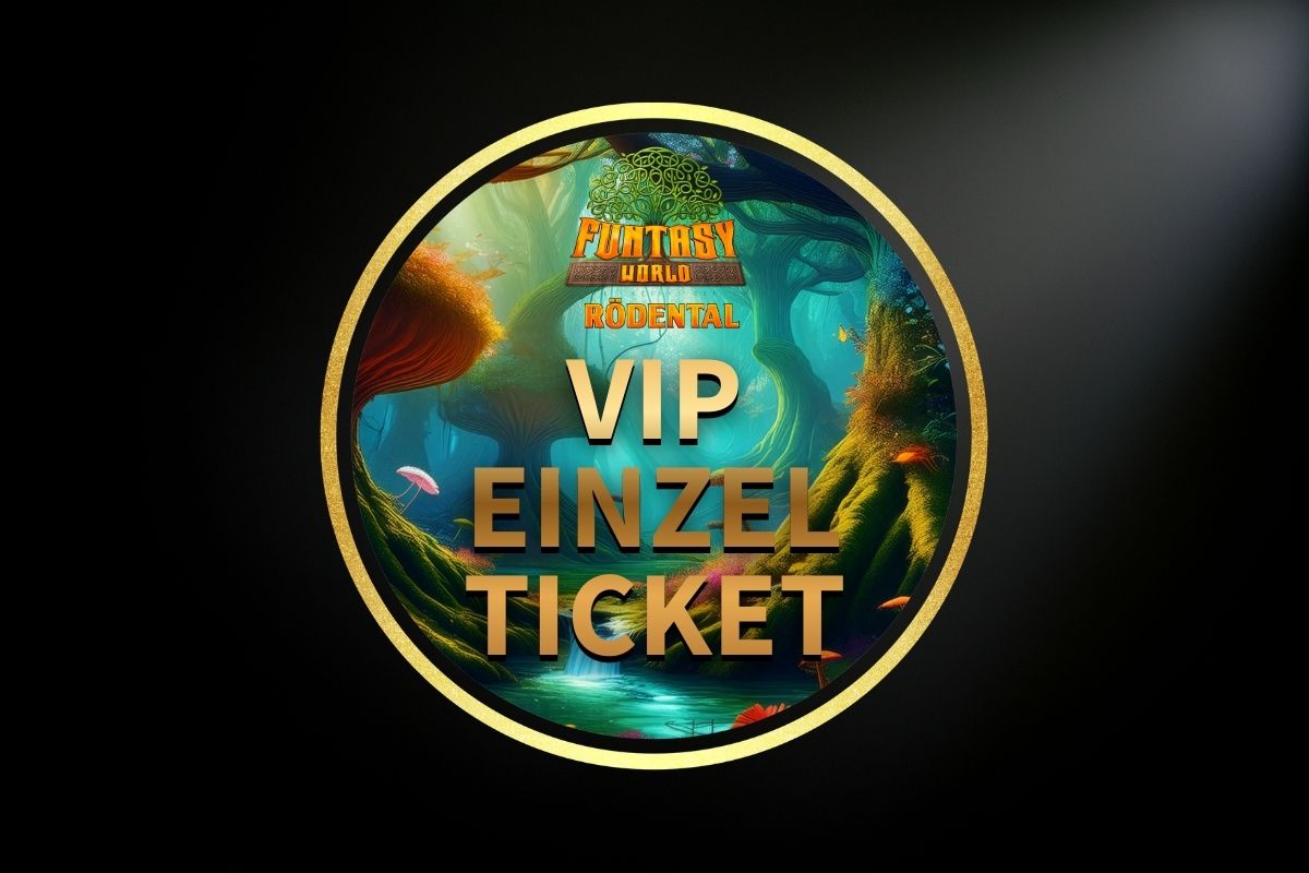 VIP Einzelticket – alles drin! VIP Einzelticket mit allem drin. Da bleiben keine Wünsche offen