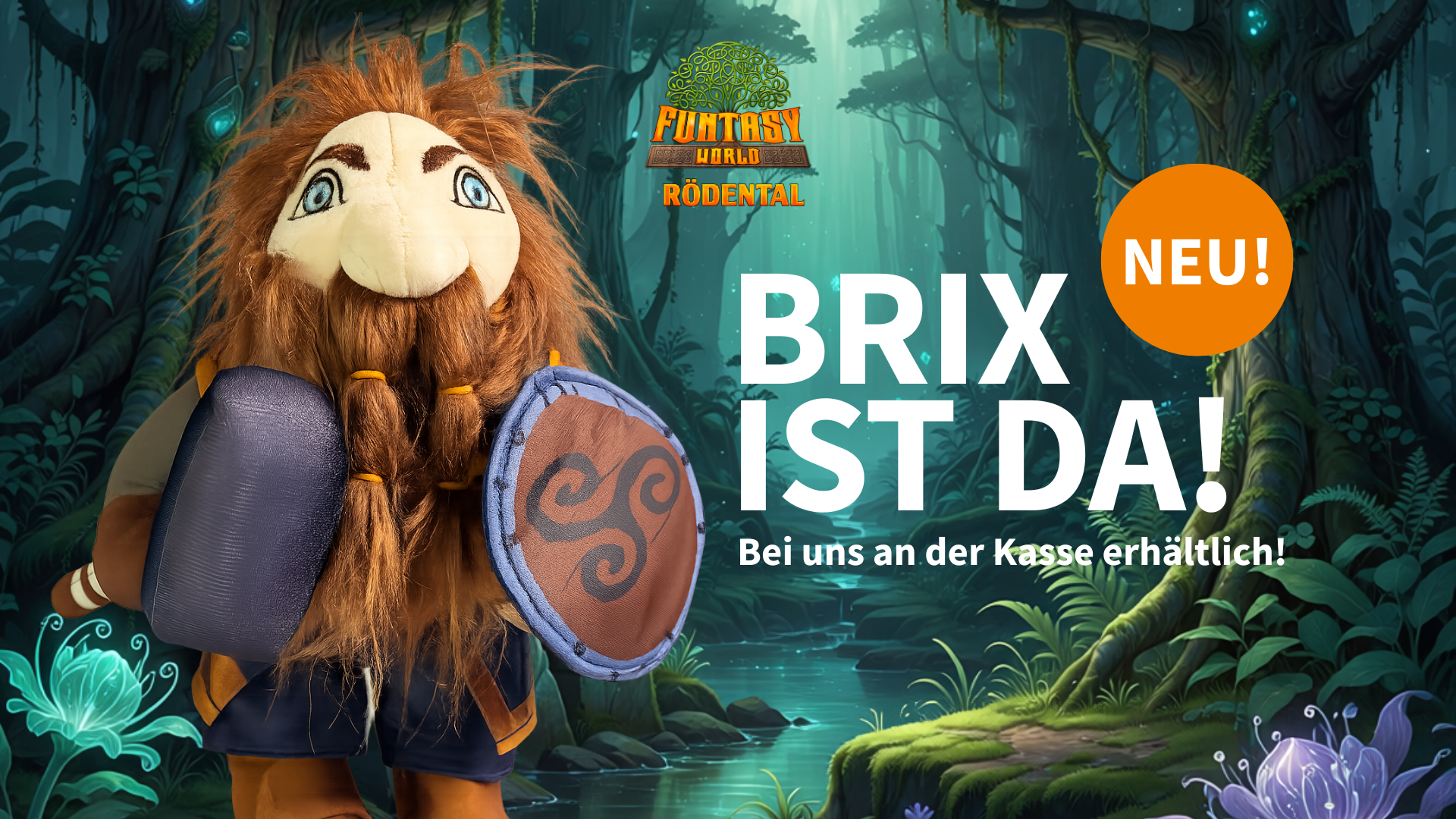 Der Kuschelfreund Brix ist da