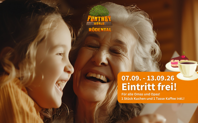 Unsere beliebte Oma und Opa Woche!