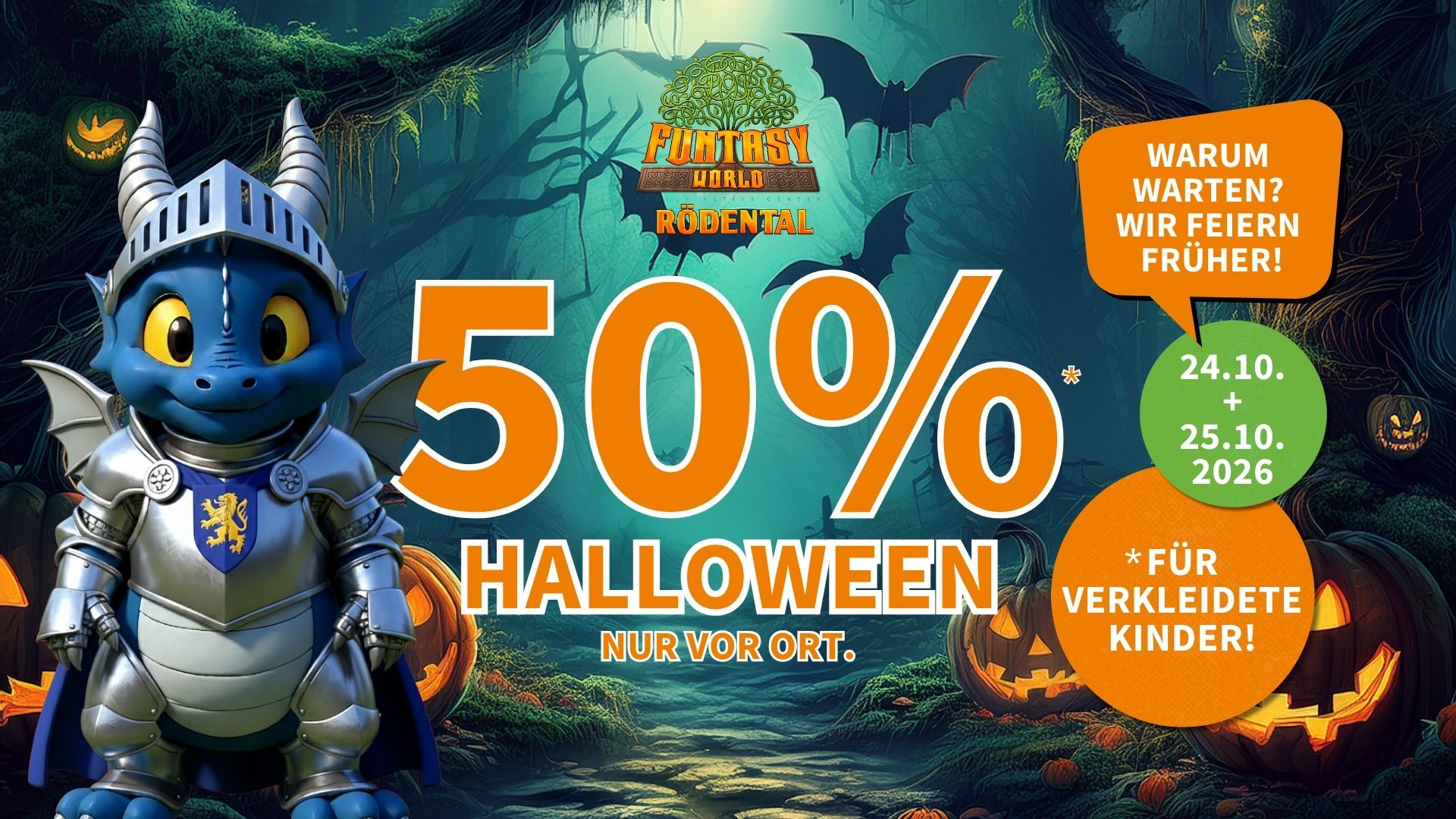 Halloween in Rödental wird bei uns früher gefeiert